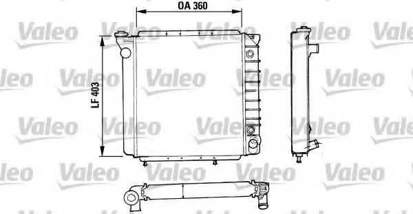 Imagine Radiator, racire motor VALEO 810934