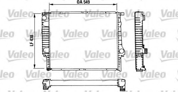 Imagine Radiator, racire motor VALEO 810947