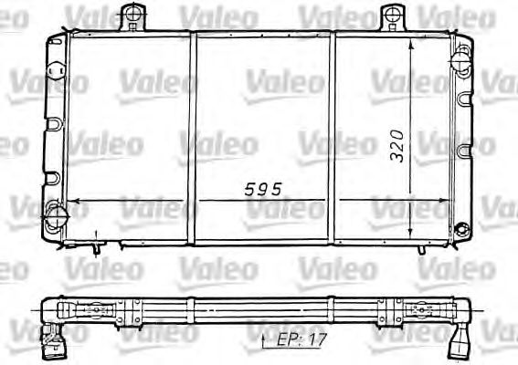 Imagine Radiator, racire motor VALEO 810964