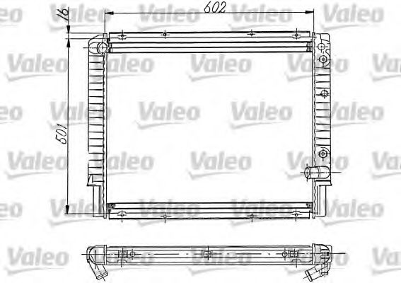 Imagine Radiator, racire motor VALEO 810974