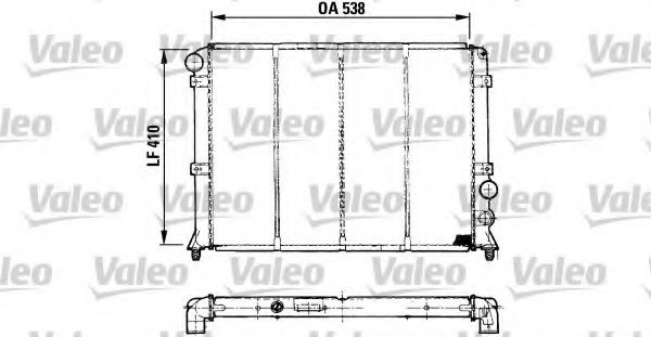 Imagine Radiator, racire motor VALEO 810992