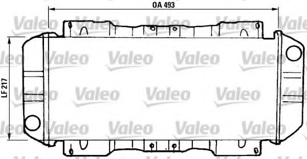 Imagine Radiator, racire motor VALEO 811046