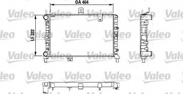 Imagine Radiator, racire motor VALEO 811056