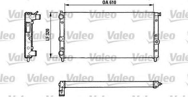 Imagine Radiator, racire motor VALEO 811067