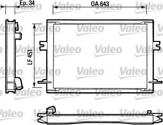 Imagine Radiator, racire motor VALEO 811348