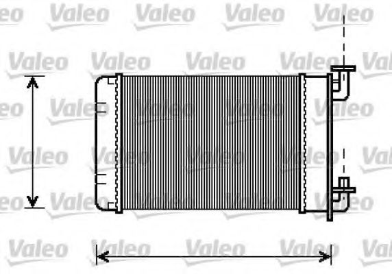 Imagine Schimbator caldura, incalzire habitaclu VALEO 812238