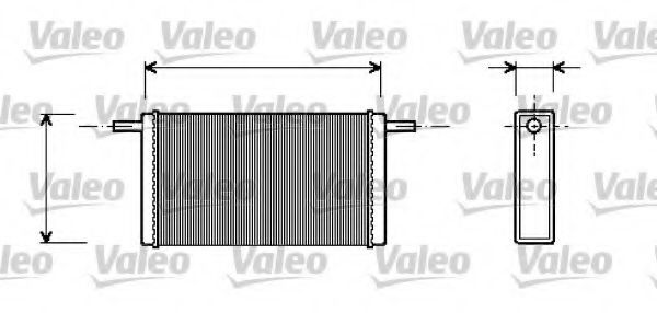 Imagine Schimbator caldura, incalzire habitaclu VALEO 812245