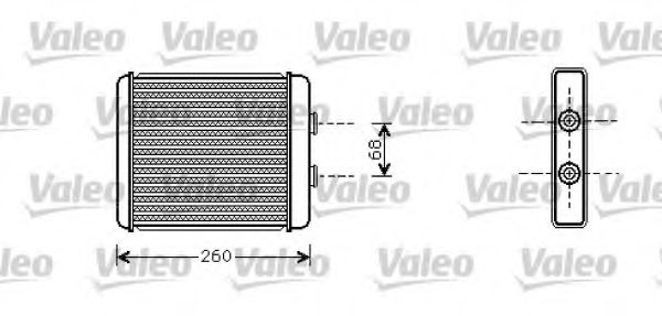 Imagine Schimbator caldura, incalzire habitaclu VALEO 812284