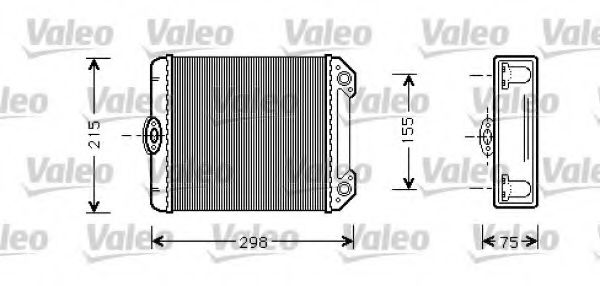 Imagine Schimbator caldura, incalzire habitaclu VALEO 812299