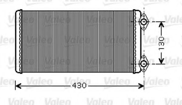 Imagine Schimbator caldura, incalzire habitaclu VALEO 812346