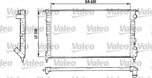 Imagine Radiator, racire motor VALEO 816552