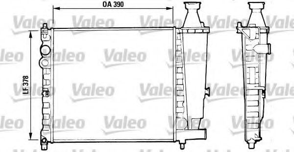 Imagine Radiator, racire motor VALEO 816555