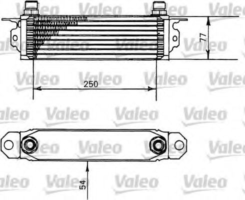 Imagine Radiator ulei, ulei motor VALEO 816674