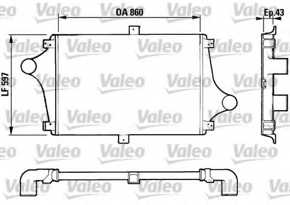 Imagine Intercooler, compresor VALEO 816688