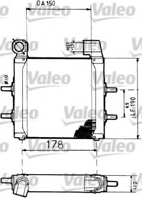 Imagine Radiator ulei, ulei motor VALEO 816701