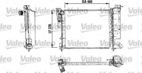 Imagine Radiator, racire motor VALEO 816715