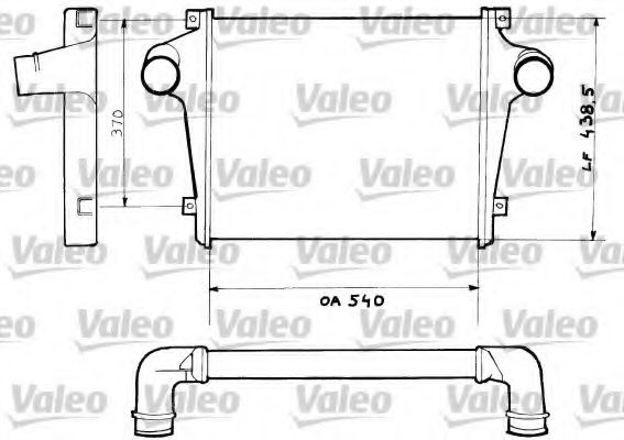 Imagine Intercooler, compresor VALEO 816732