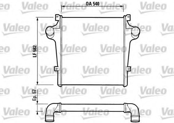 Imagine Intercooler, compresor VALEO 816733