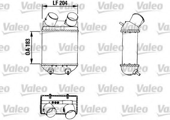 Imagine Intercooler, compresor VALEO 816755