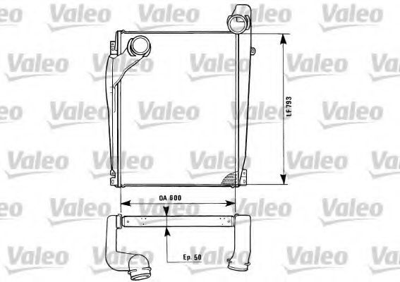 Imagine Intercooler, compresor VALEO 816786