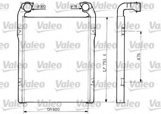 Imagine Intercooler, compresor VALEO 816798