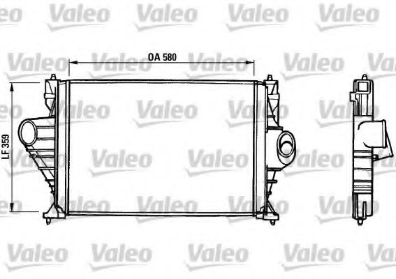 Imagine Intercooler, compresor VALEO 816823