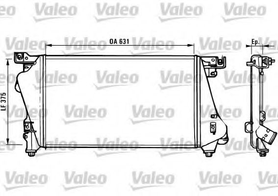 Imagine Intercooler, compresor VALEO 816959