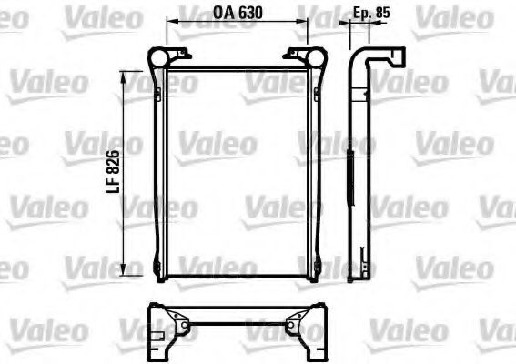 Imagine Intercooler, compresor VALEO 816978