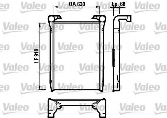 Imagine Intercooler, compresor VALEO 816979