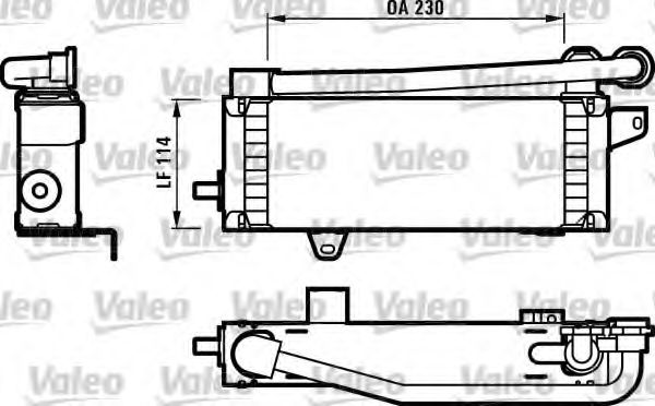 Imagine Radiator ulei, ulei motor VALEO 817002