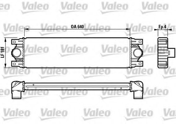 Imagine Intercooler, compresor VALEO 817115