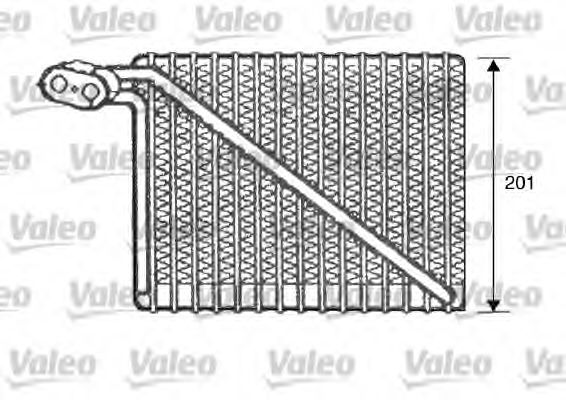 Imagine evaporator,aer conditionat VALEO 817152