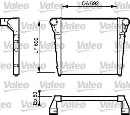 Imagine Intercooler, compresor VALEO 817181