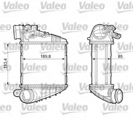 Imagine Intercooler, compresor VALEO 817205