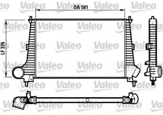 Imagine Intercooler, compresor VALEO 817275