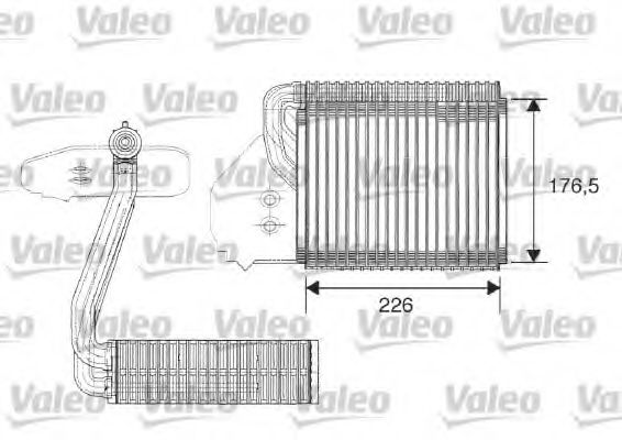 Imagine evaporator,aer conditionat VALEO 817329