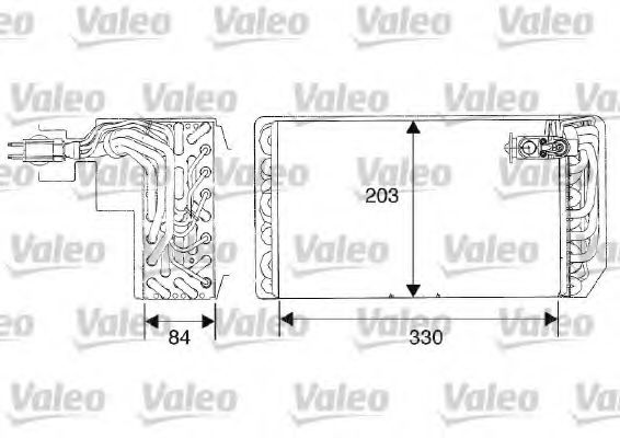 Imagine evaporator,aer conditionat VALEO 817467