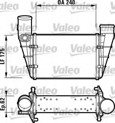 Imagine Intercooler, compresor VALEO 817625