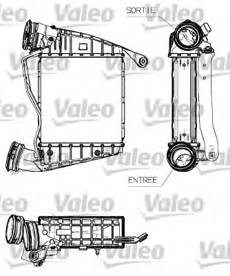 Imagine Intercooler, compresor VALEO 817634