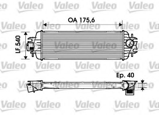 Imagine Intercooler, compresor VALEO 817636