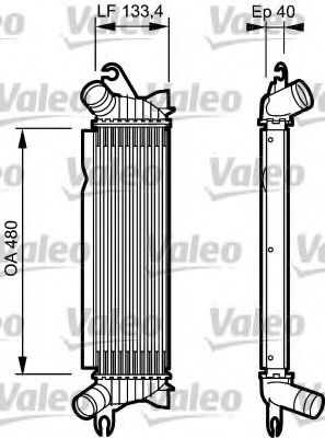 Imagine Intercooler, compresor VALEO 817654