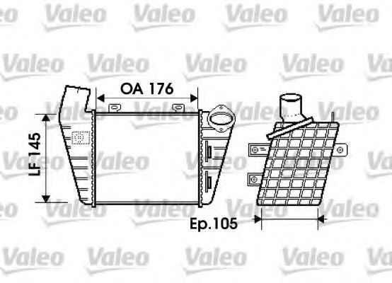 Imagine Intercooler, compresor VALEO 817765