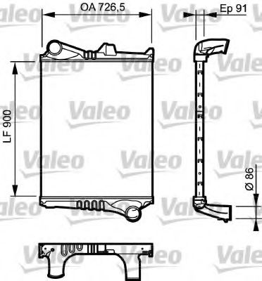 Imagine Intercooler, compresor VALEO 817775