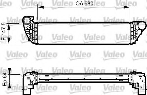 Imagine Intercooler, compresor VALEO 817828