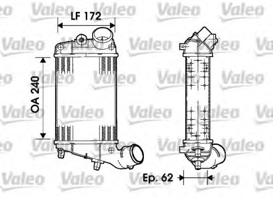 Imagine Intercooler, compresor VALEO 817862