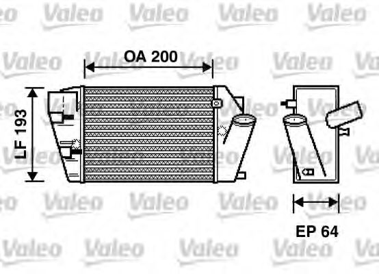 Imagine Intercooler, compresor VALEO 817870