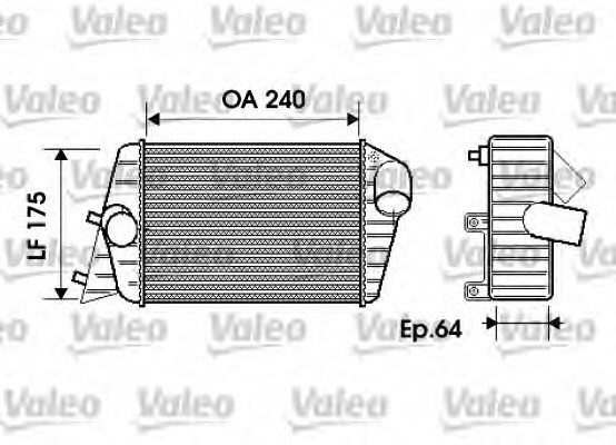 Imagine Intercooler, compresor VALEO 817879