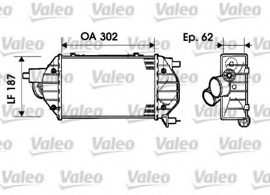 Imagine Intercooler, compresor VALEO 817900