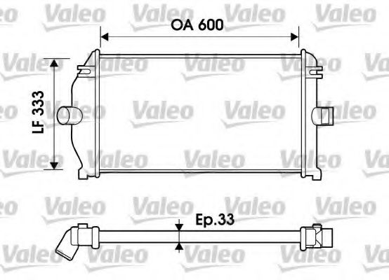 Imagine Intercooler, compresor VALEO 817924