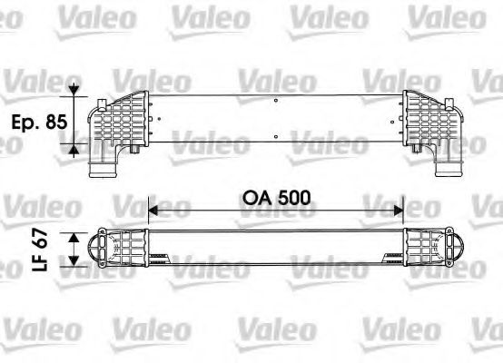 Imagine Intercooler, compresor VALEO 817936